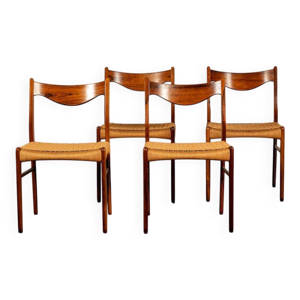 Série de 4 chaises danoises