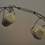 Vintage white Sorrento floorlamp by Copini & Posthuma for Gepo, Netherlands 1970s