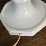 Enamelled ceramic lamp