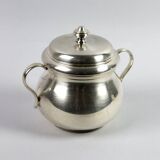 Christofle silver-plated sugar bowl – Bagatelle model (Gallia Collection)