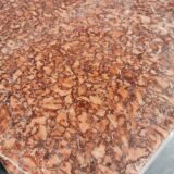 Old wooden and marble bedside