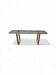 Large brass and glass console by Roméo Rega Italy circa 1970 - L