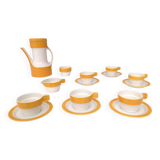 16-Piece Coffee/Teapot Set by Riccardo Schweizer Prod. by Pagnossin Ceramica