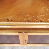 Corner beech furniture from the 1980s