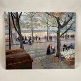 Painting "A Street of Rouen"