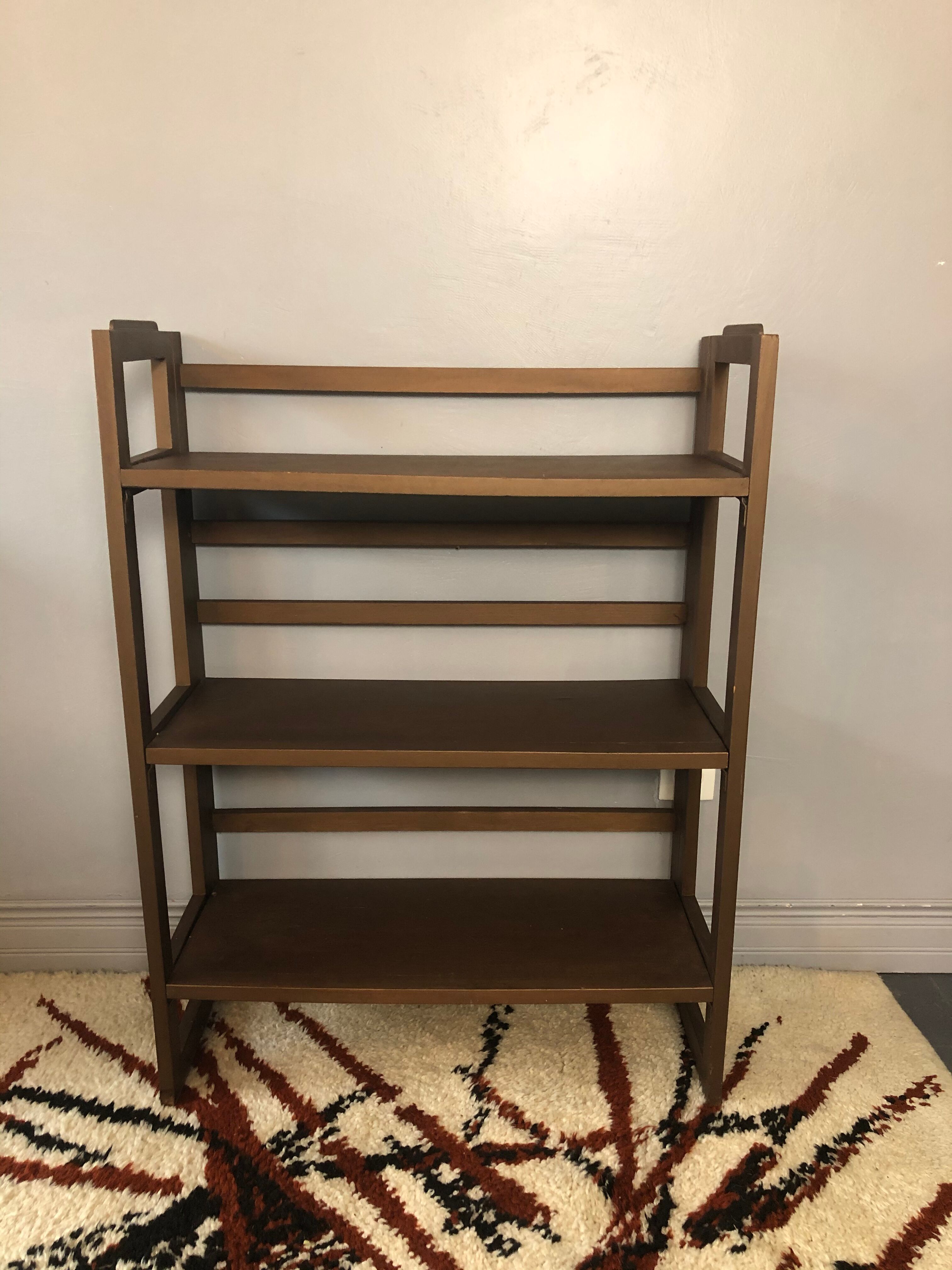 Vintage bookseller's shelf