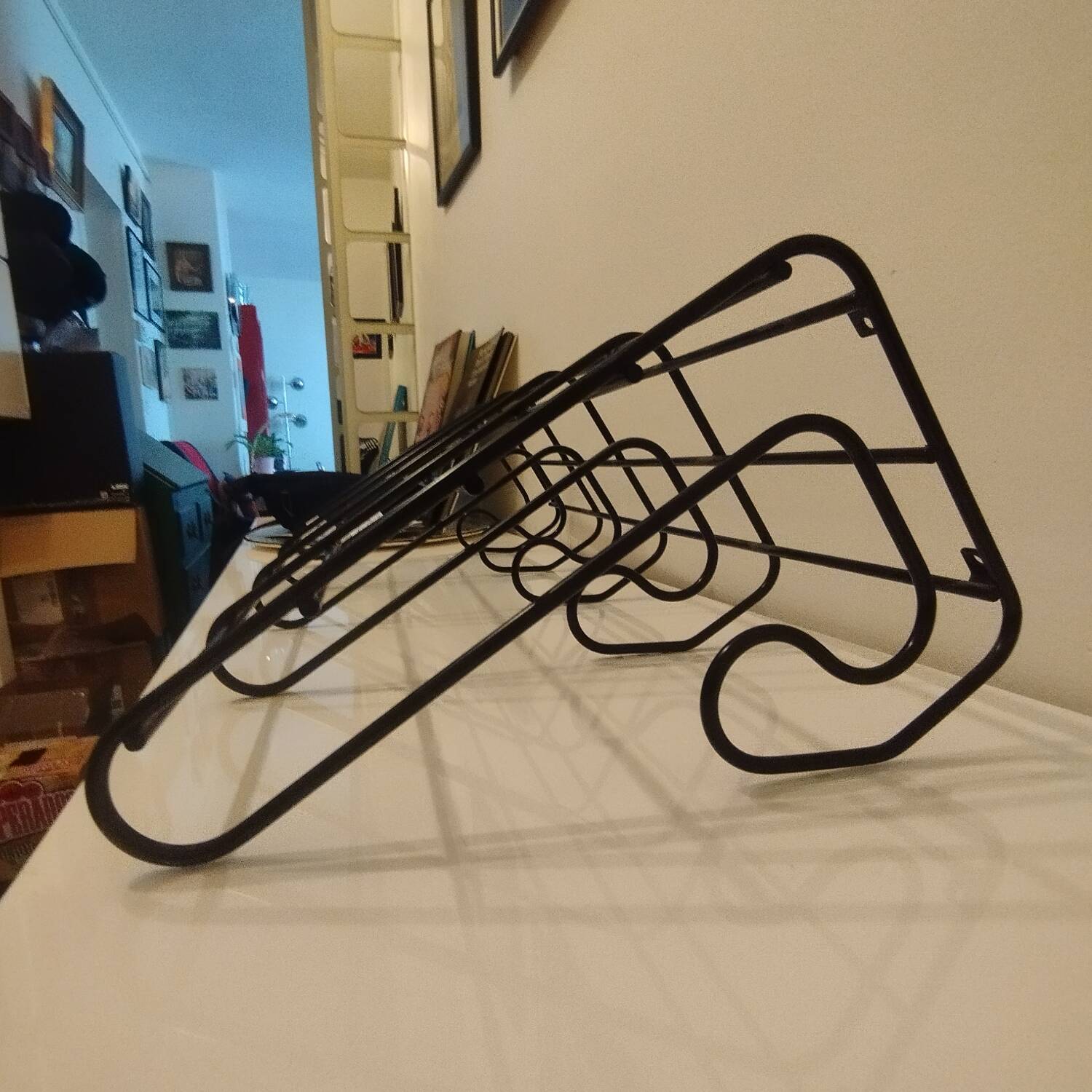IKEA FRÄN Black coat rack by Louise Hederstrom