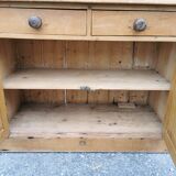 Pine showcase buffet