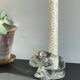 Semi-crystal candle holder Polar BEAR Shape Vintage