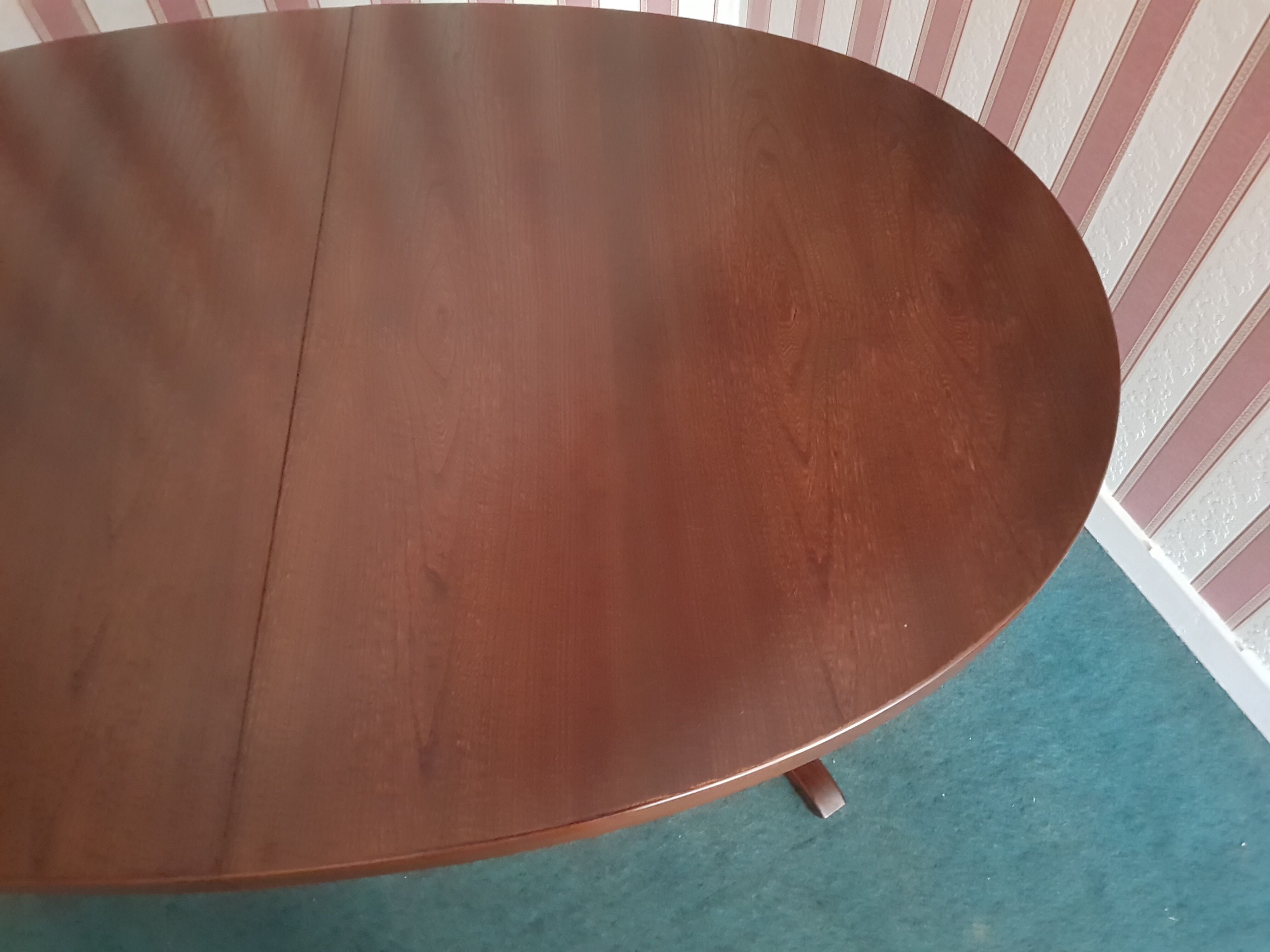 Baumann 50-60's oval dining room table