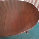 Baumann 50-60's oval dining room table