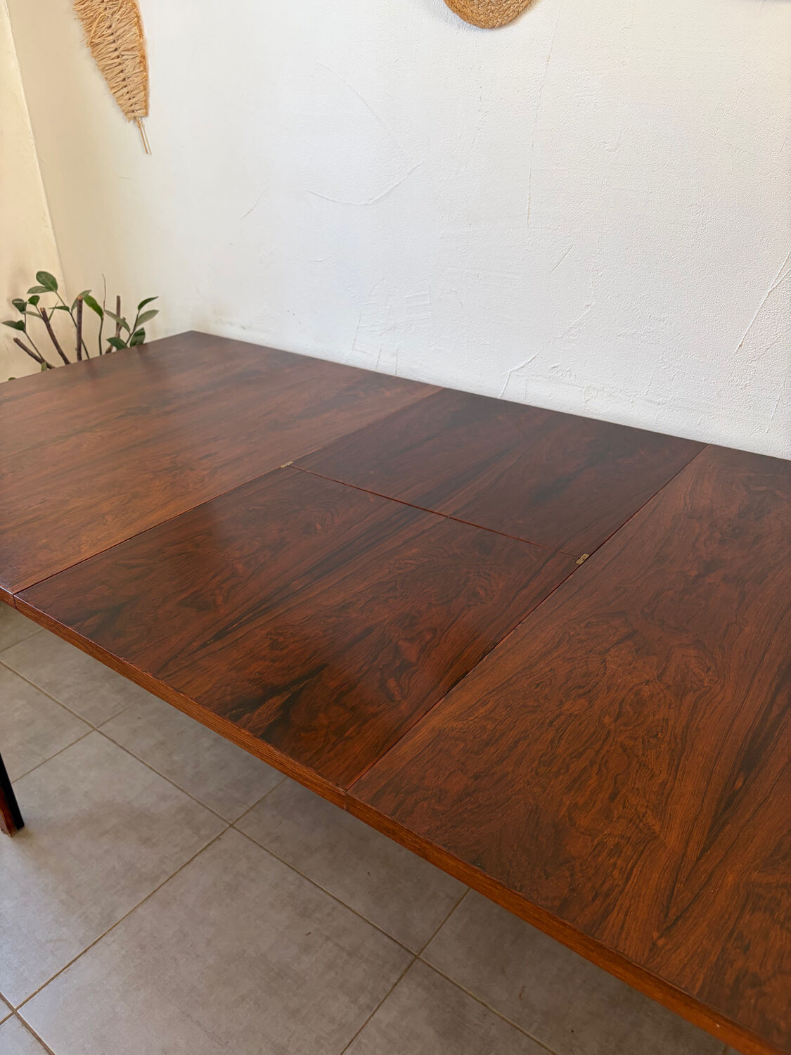 Vintage designer extendable table