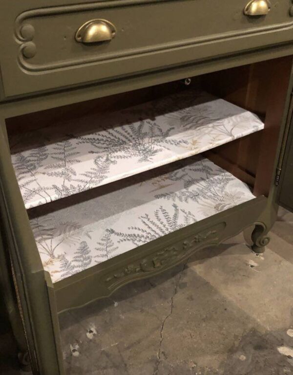 Buffet en bois relooké