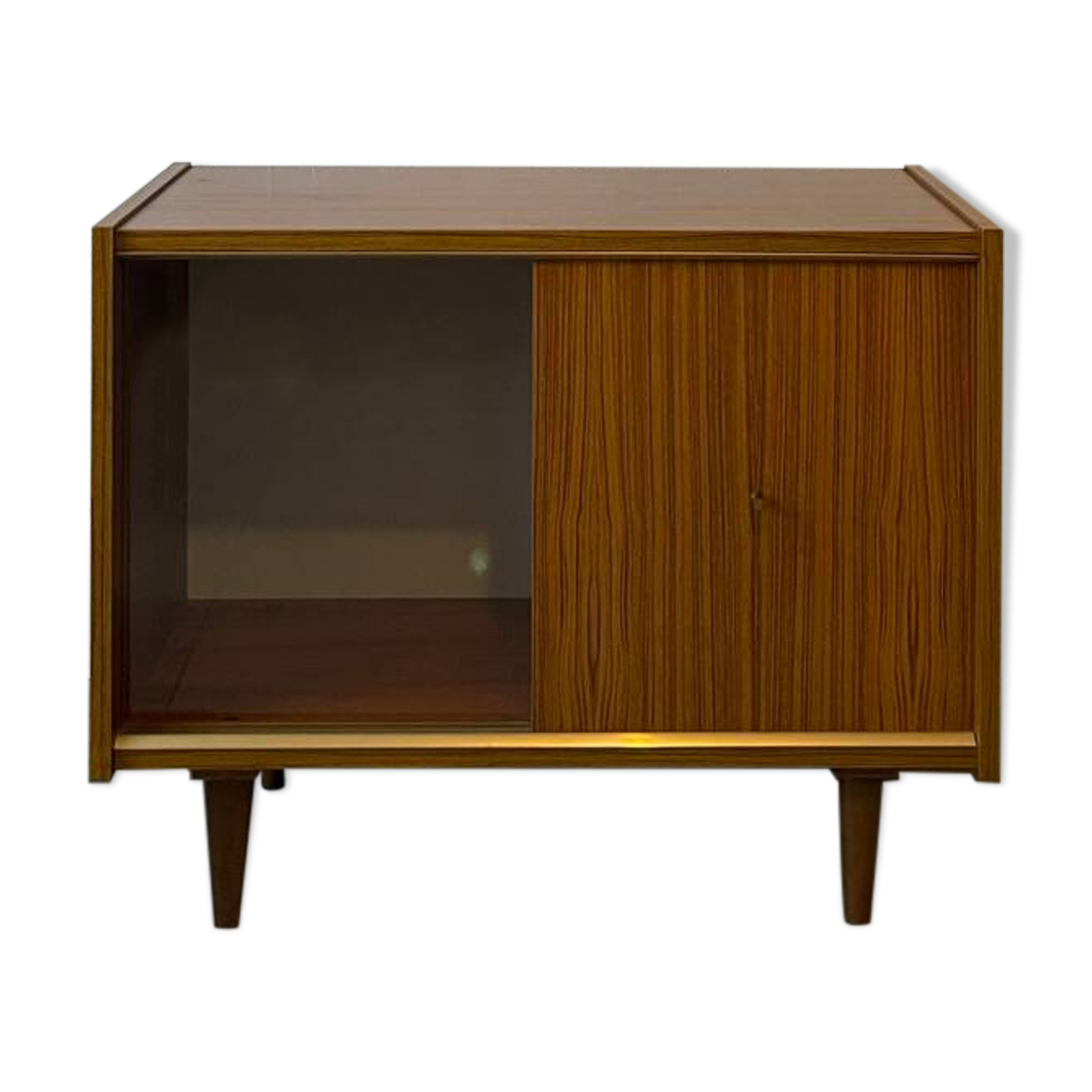 Petite vitrine / meuble tv vintage des années 60