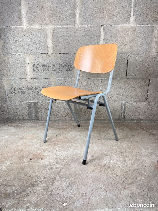 Industrial school chair