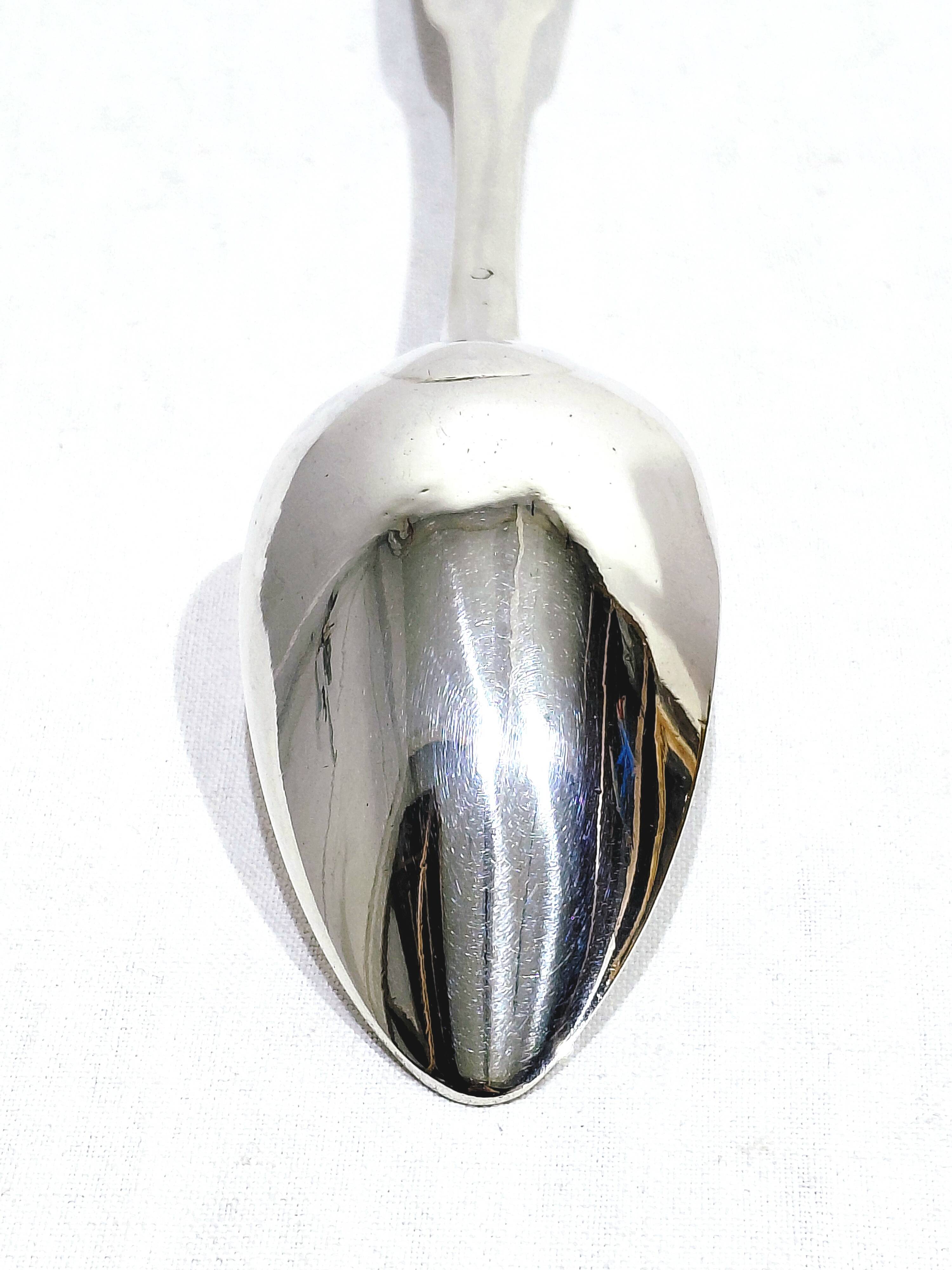 Silver stew spoon Vieillard