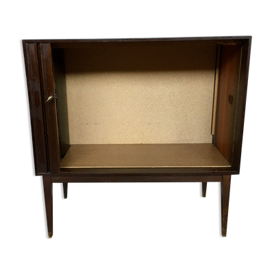 Bar meuble à rideau vintage 1950/1960