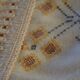 old cotton/linen tablecloth with fringes