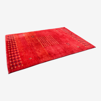 Tapis indien gabbeh 100% laine, 143×202 cm