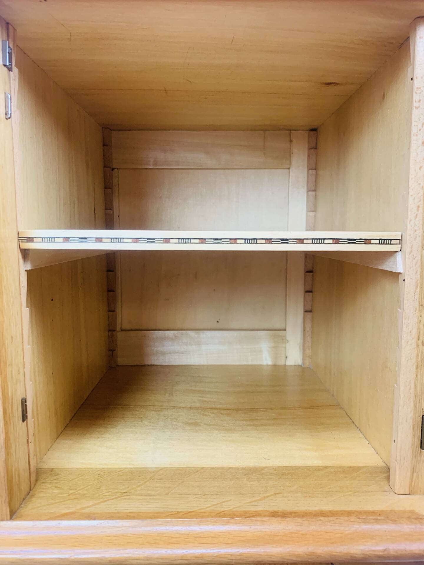 Enfilade en chêne blond, années 50, vintage 