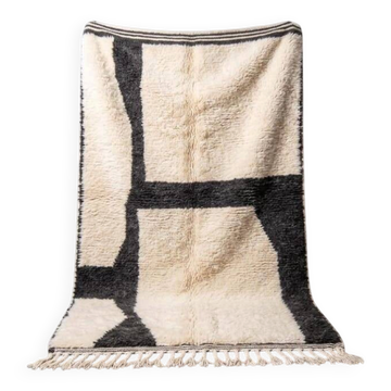 Custom traditional natural wool rug size 150/350 cm