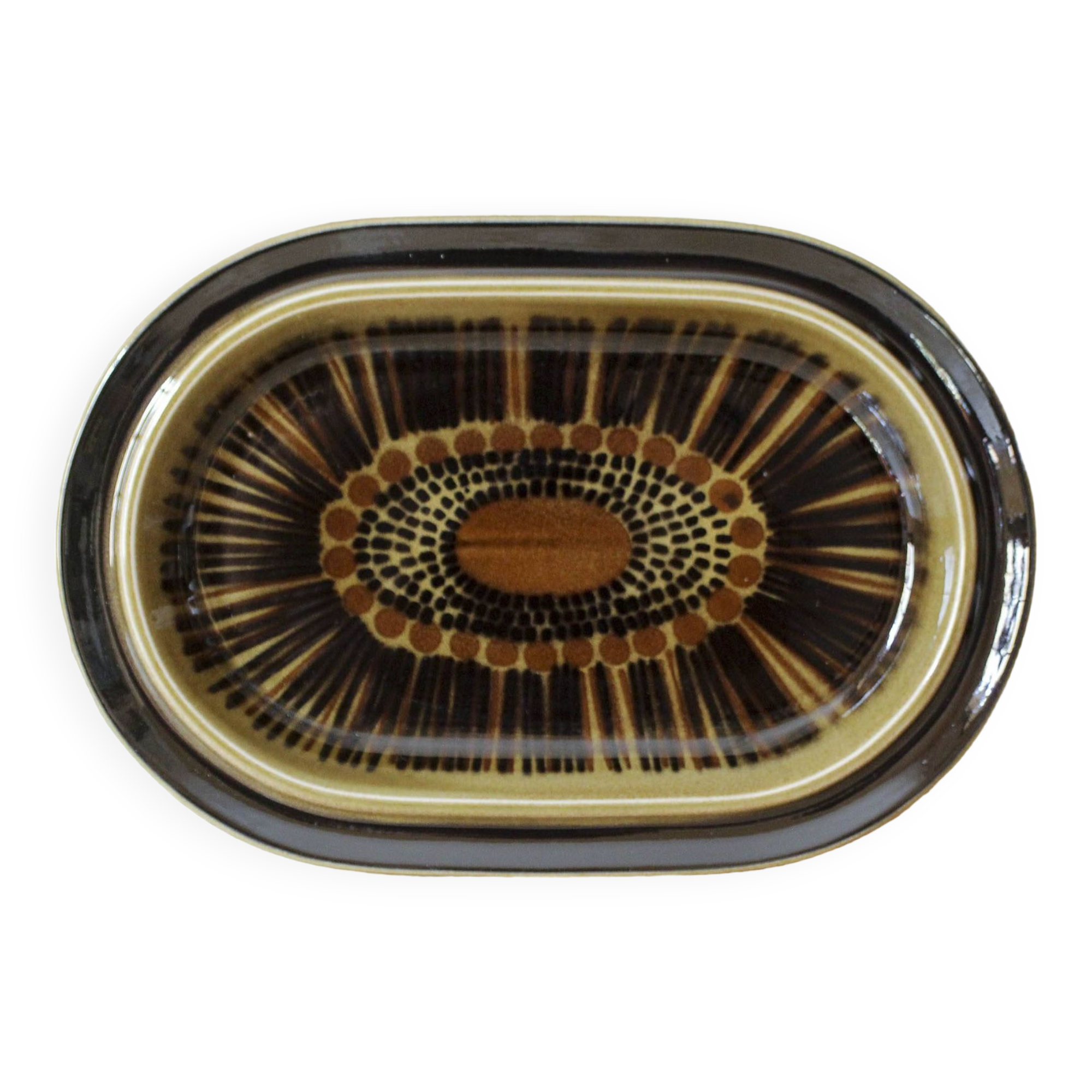 Kosmos series serving dish by Arabia Finland