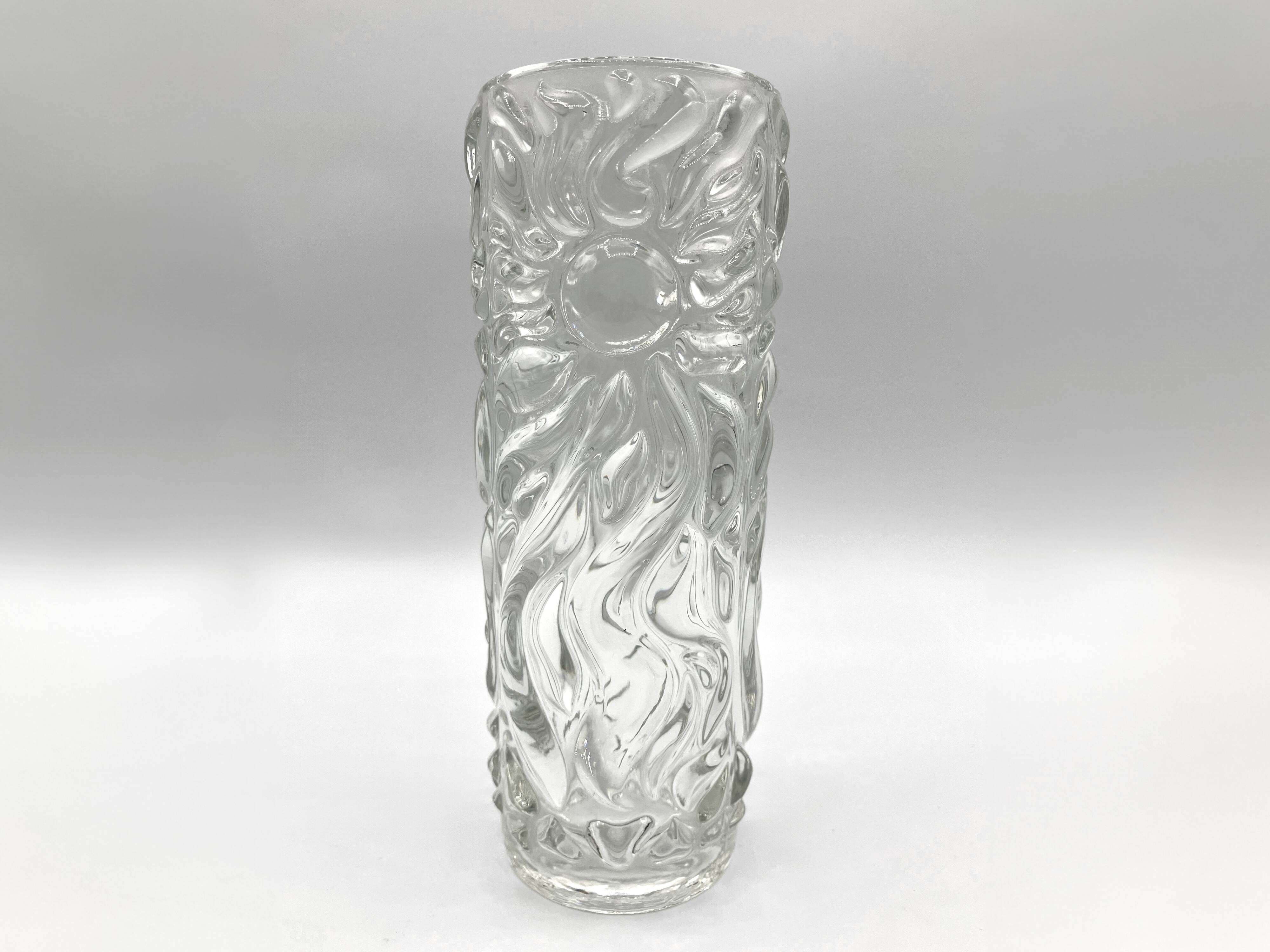 SKLO UNION vase • Hermanova hut glassware • Design Miroslav Kubinec • 1980 • Czechoslovakia