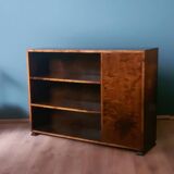 Commode/armoire en noyer, années 1950