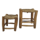 Brutalist nesting stool