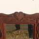 large tramp art mirror 19th century