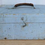 Old wooden toolbox