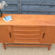 English teak row, 138 cm