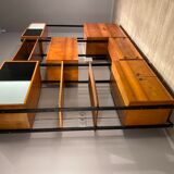 Modular bookcase vintage 60