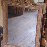 Louis XV style gilded mirror 78x111cm