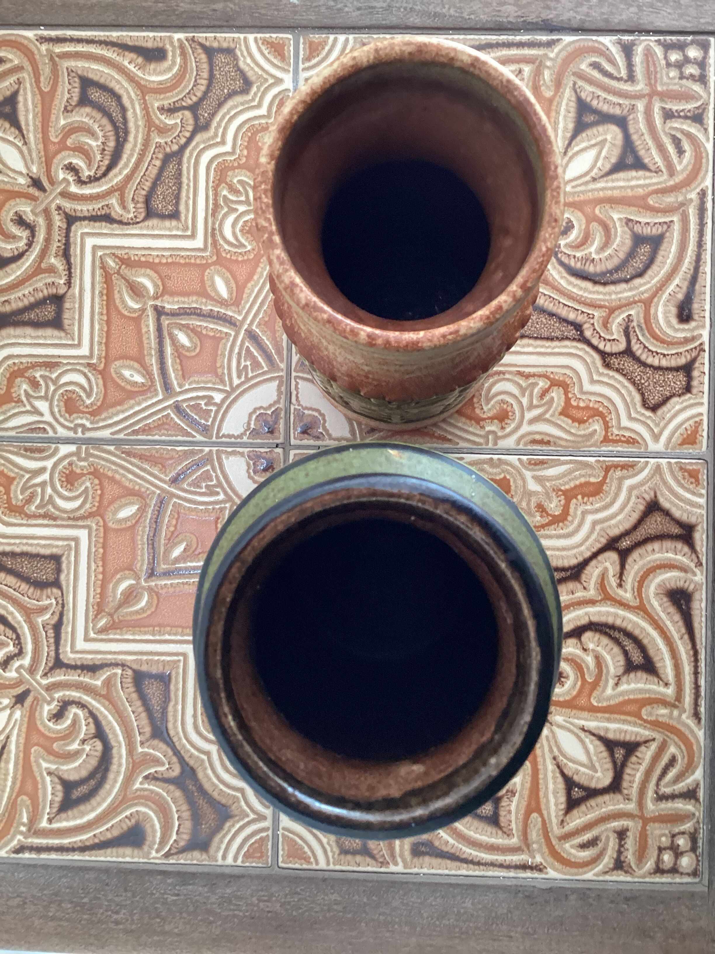 2 vases West Germany