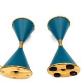 Lampes de table 'Clessidra', d'Angelo Lelii, Arredoluce, Milan Italie, 1960