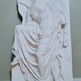 Plaster bas relief "Athena adjusting her sandal"