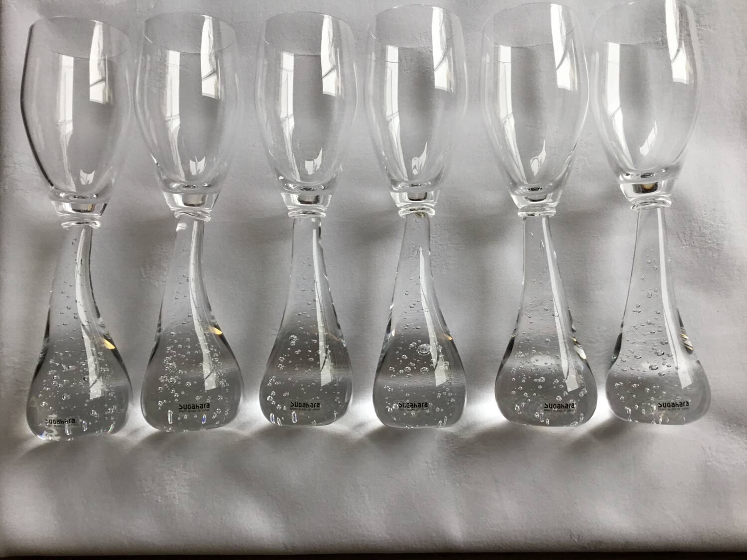 Champagne flutes glasses