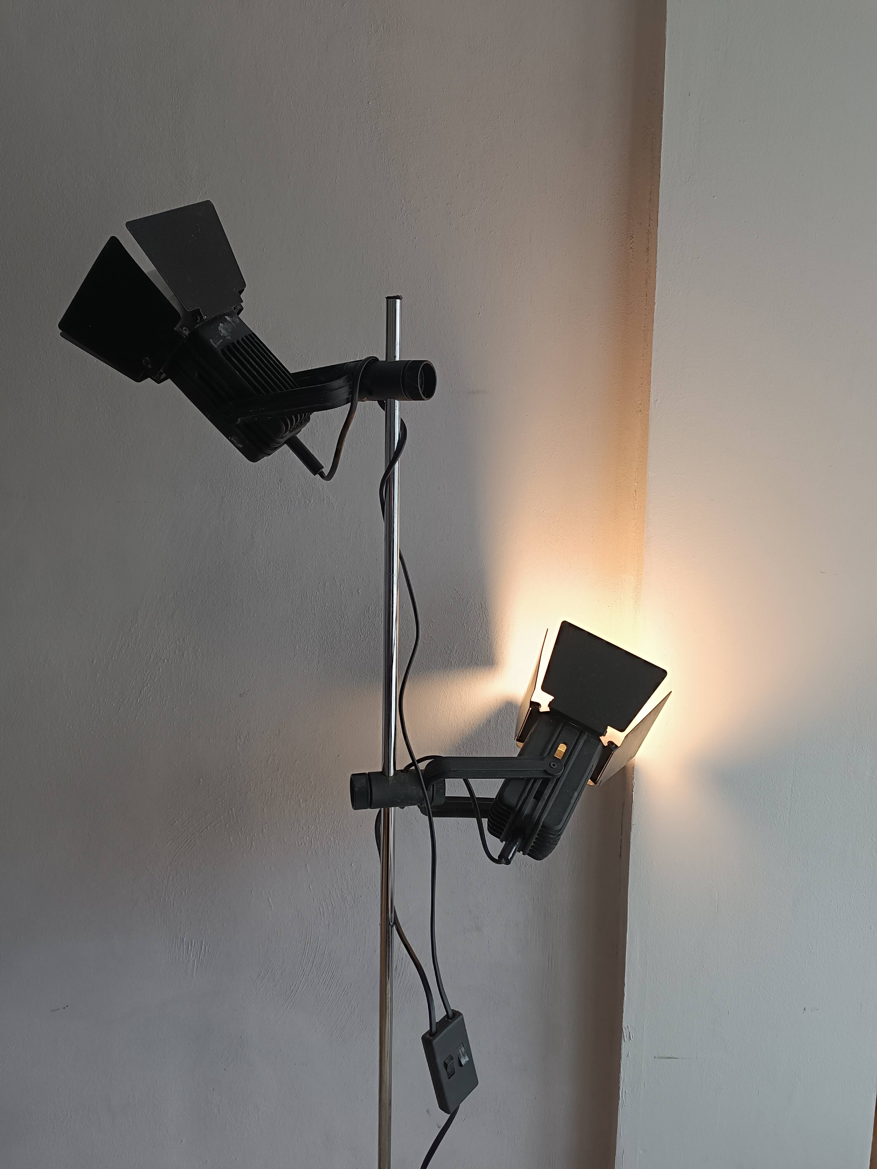 Roger Tallon floor lamp for Hustadt Leuchten 1970