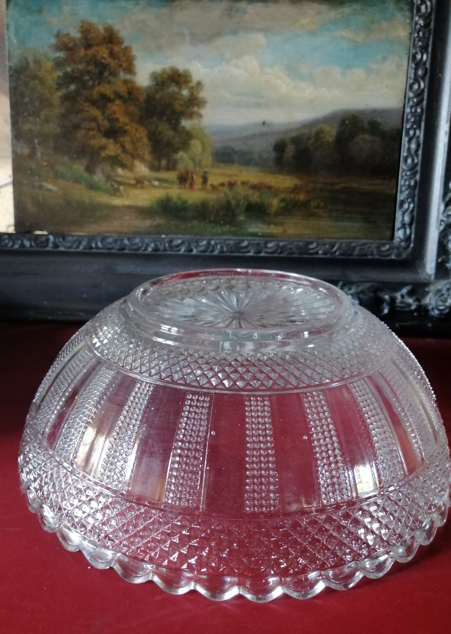 Coupe saladier en verre