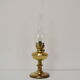 Vintage brass table lamp, czechoslovakia, 1950's.