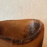 Large wooden bowl