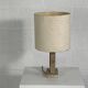 Vintage marble and brass lamp