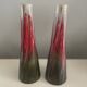 2 ceramic vases