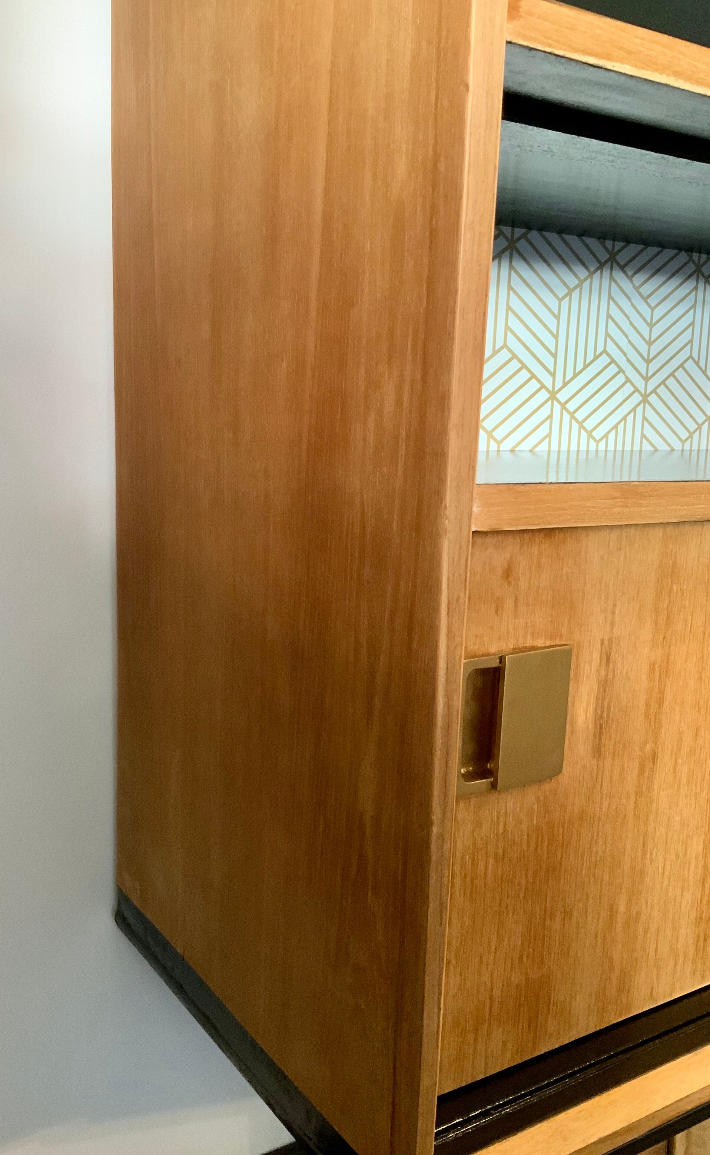 Scandinavian teak library