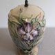 XL lamp base in earthenware from Maison Chaumette, France circa 1980.
