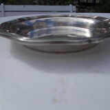 Plat métal argenté