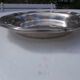 Silver-plated metal plate