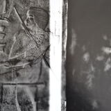 Anonymous silver photo hieroglyphs circa 1970