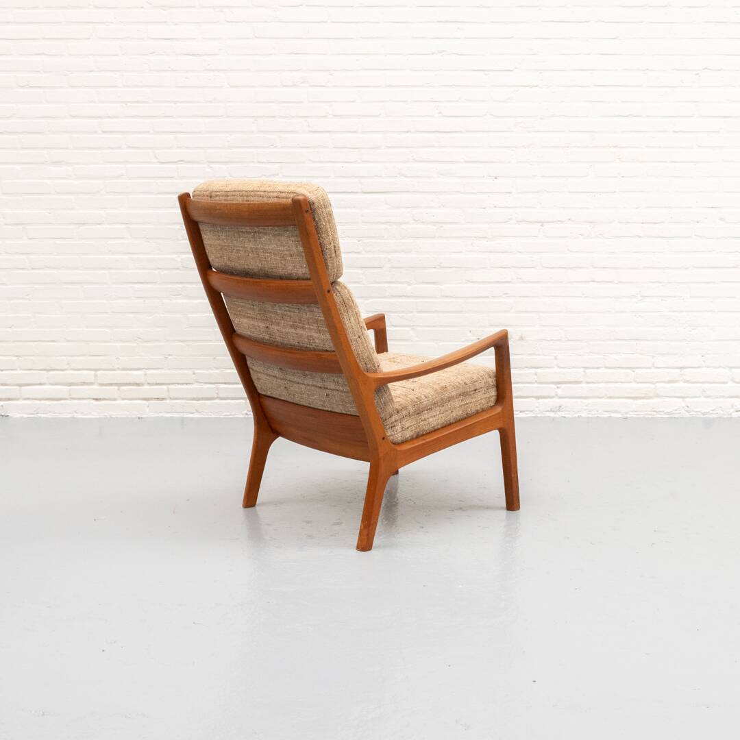 Senator Highback Armchair by Ole Wanscher for Cado Denmark
